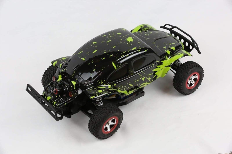 SummitLink Custom Body Muddy Green Over Black Compatible for 1/10 Slash 4x4 VXL 2WD Slayer RC Car or Truck (Truck not Included) SSB-BG-03 - Image 3